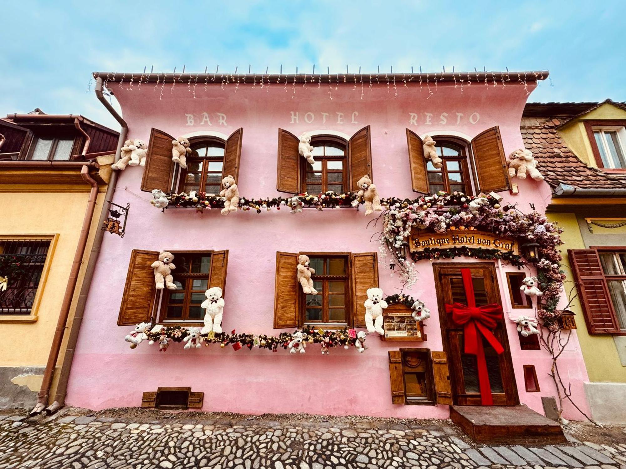 Boutique Hotel Von Graf シギショアラ エクステリア 写真