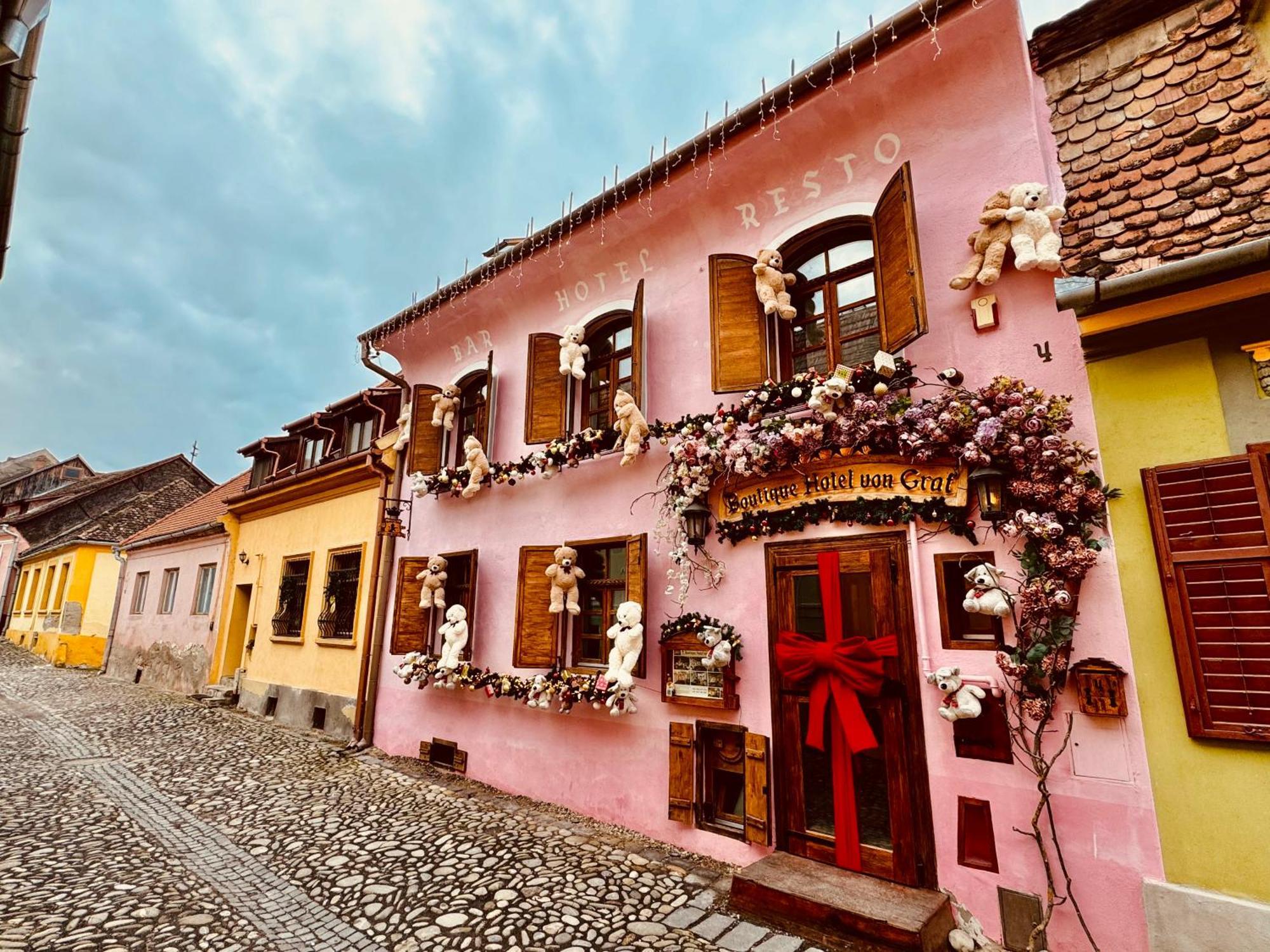 Boutique Hotel Von Graf シギショアラ エクステリア 写真